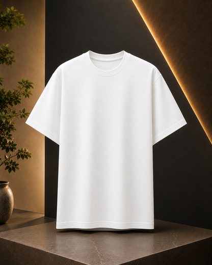 Core Collection Pure White Edition – Premium Comfort Unisex Cotton T-Shirt